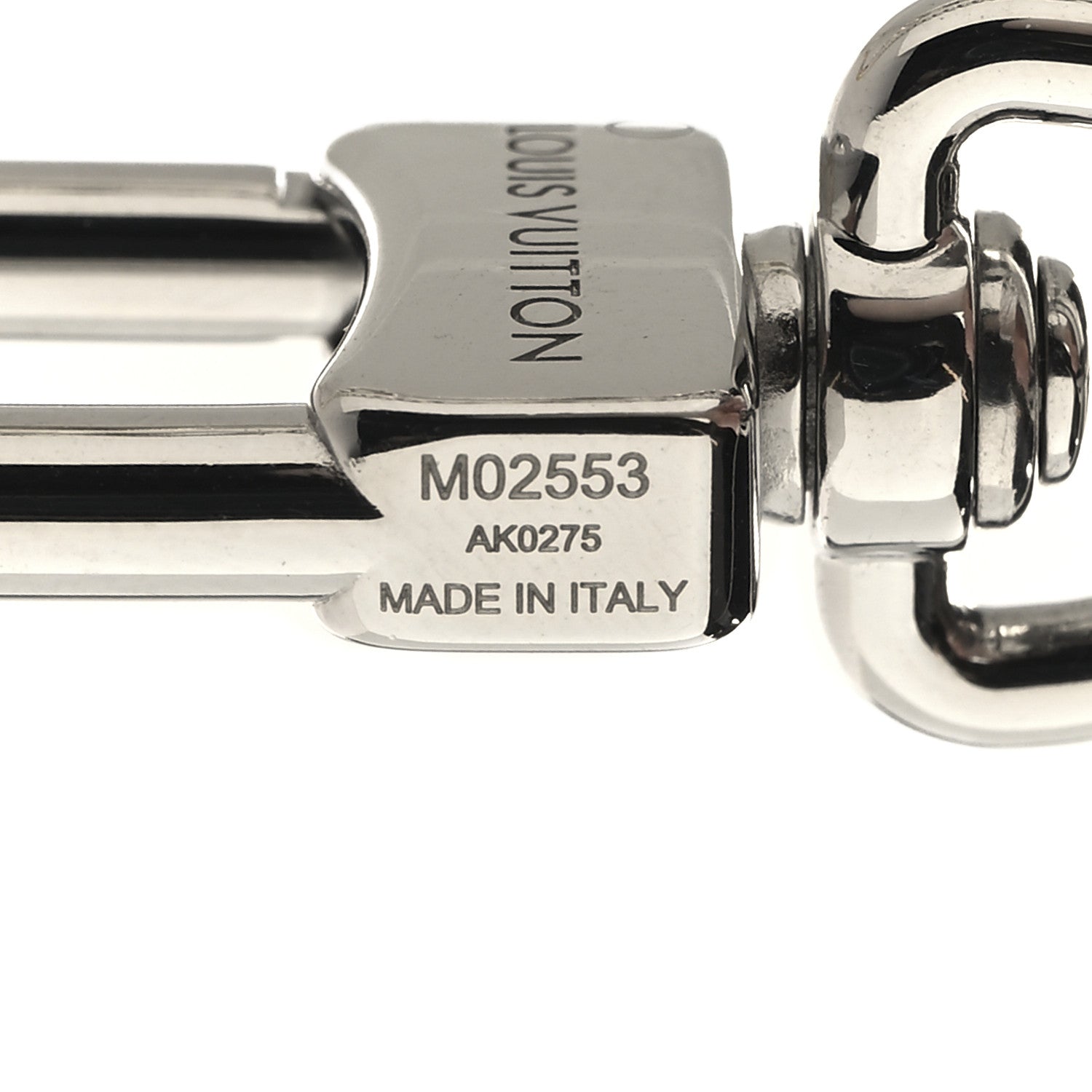 Louis Vuitton Metal LV Figaro Chain Belt Gold Silver 4 of 5