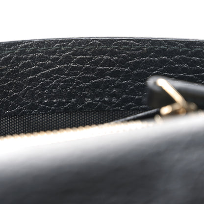 Gucci Dollar Calfskin Medium Betty Chain Wallet Black 7 of 7