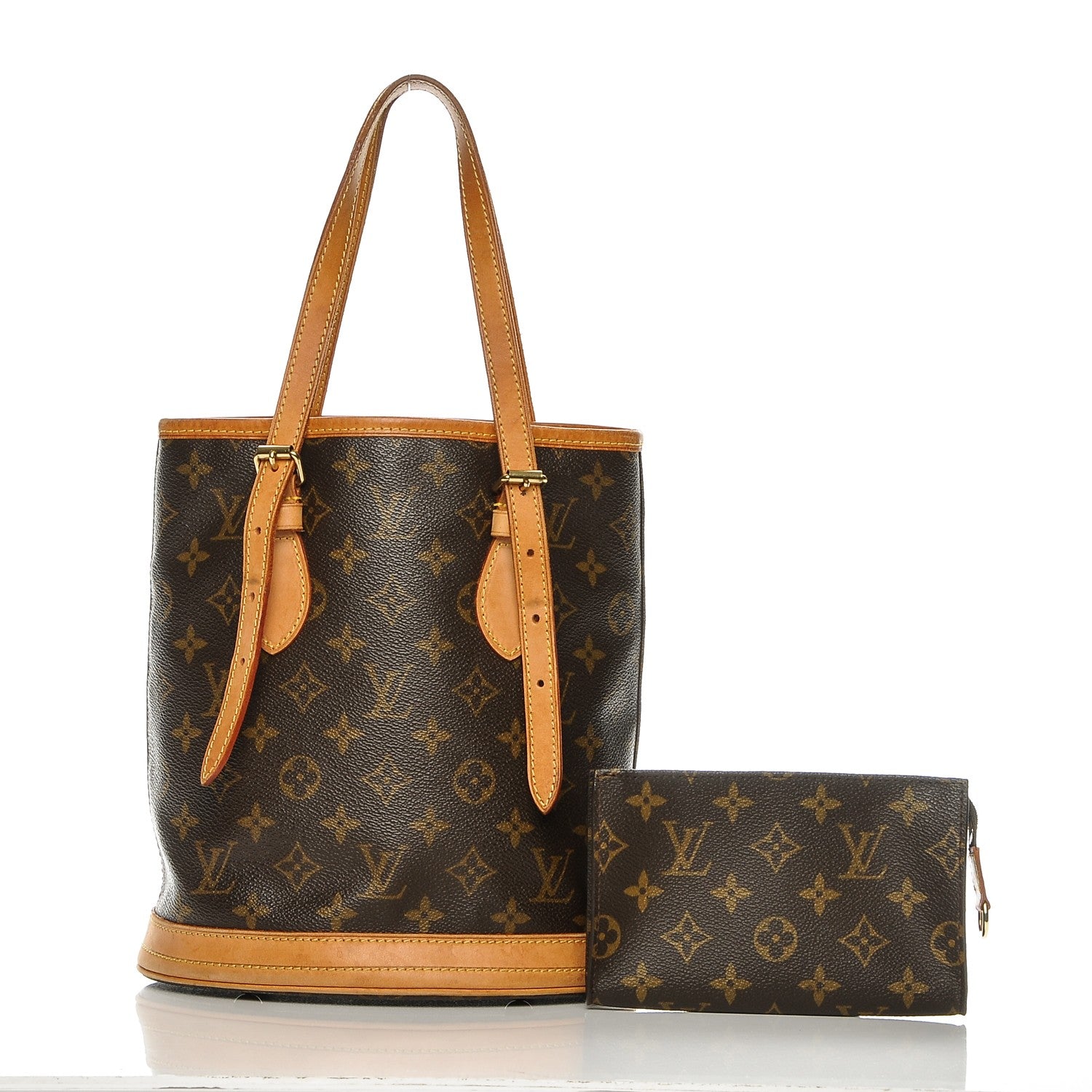 Louis Vuitton Monogram Petit Bucket 23 5 of 7