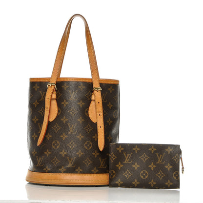 Louis Vuitton Monogram Petit Bucket 23 5 of 7