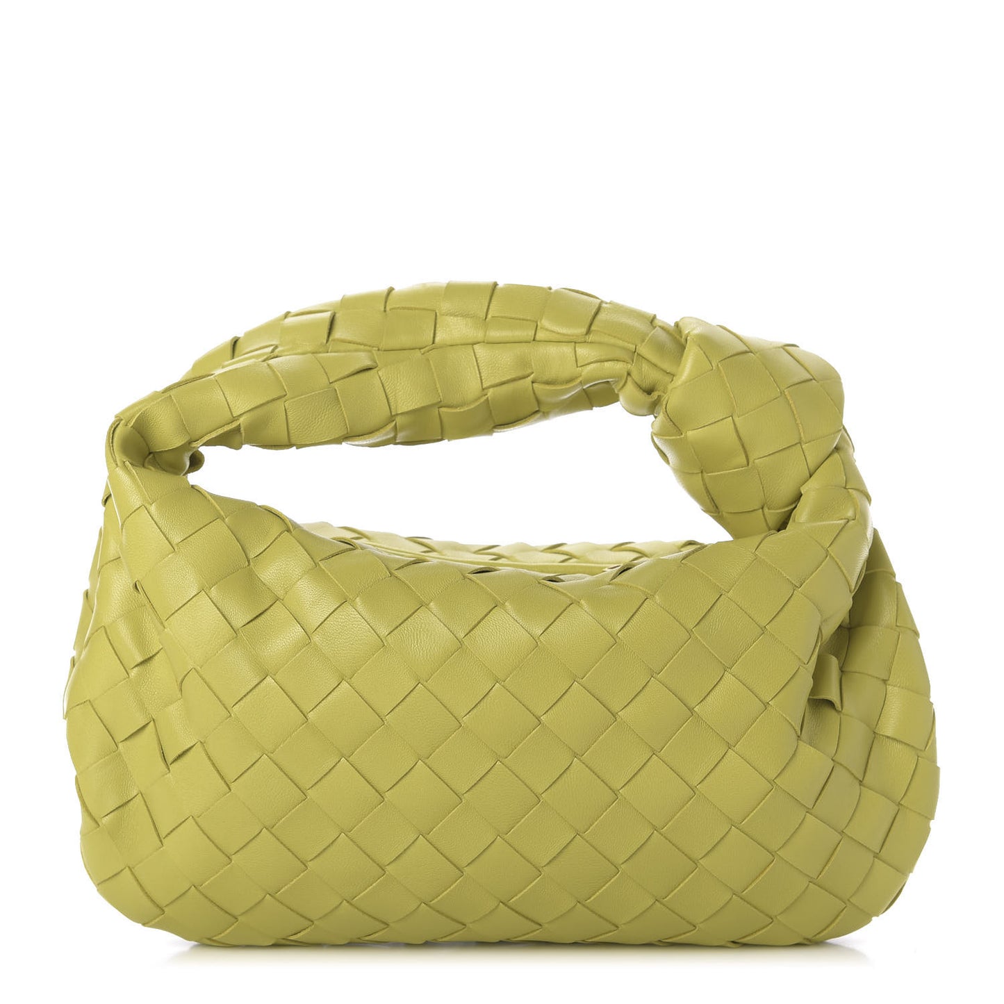 Nappa Intrecciato Mini Jodie Kiwi