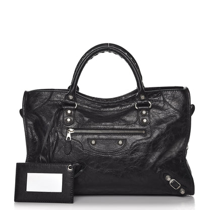 Balenciaga Agneau Giant 12 Silver Hardware City Black 1 of 8