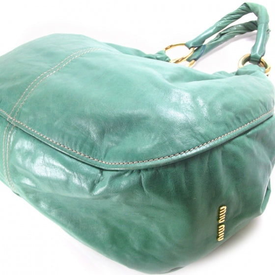 Vitello Leather Large Hobo