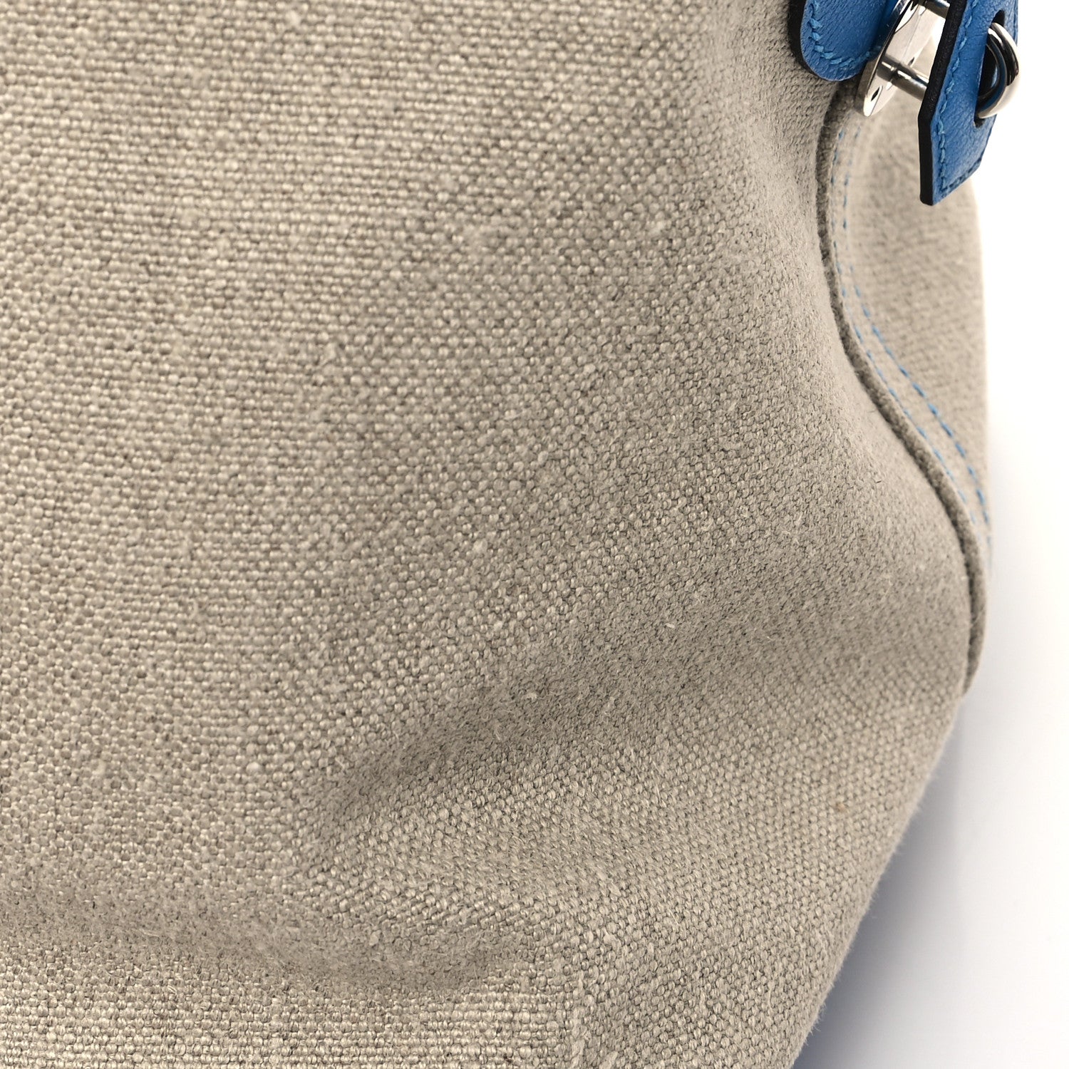 Hermes Toile De Camp Evercolor Bolide 45 Ficelle Bleu Hydra 11 of 11