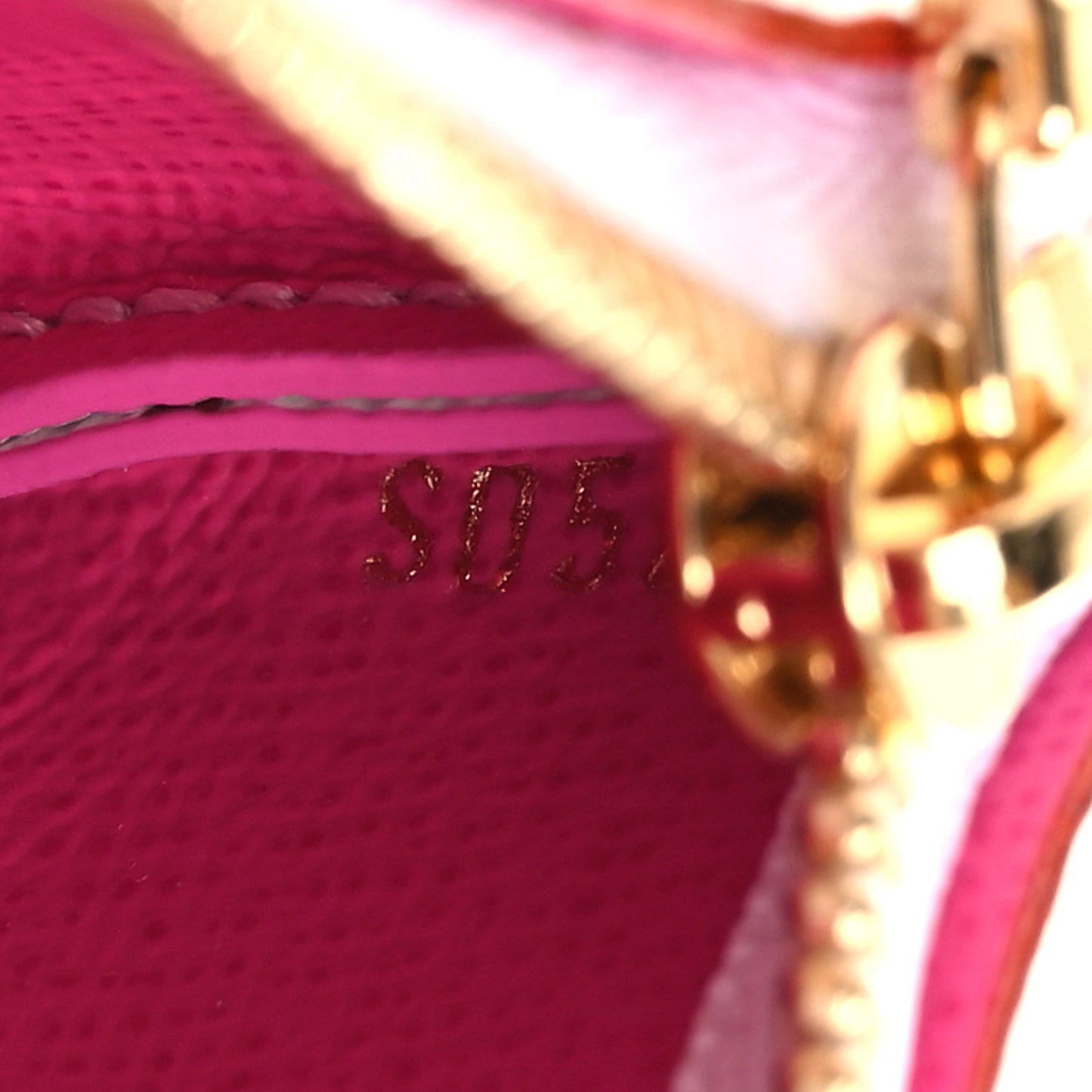 LV X TM Monogram Multicolor Key Pouch White