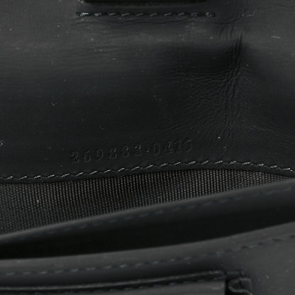 Gucci Guccissima Signature Travel Document Case Black 6 of 12