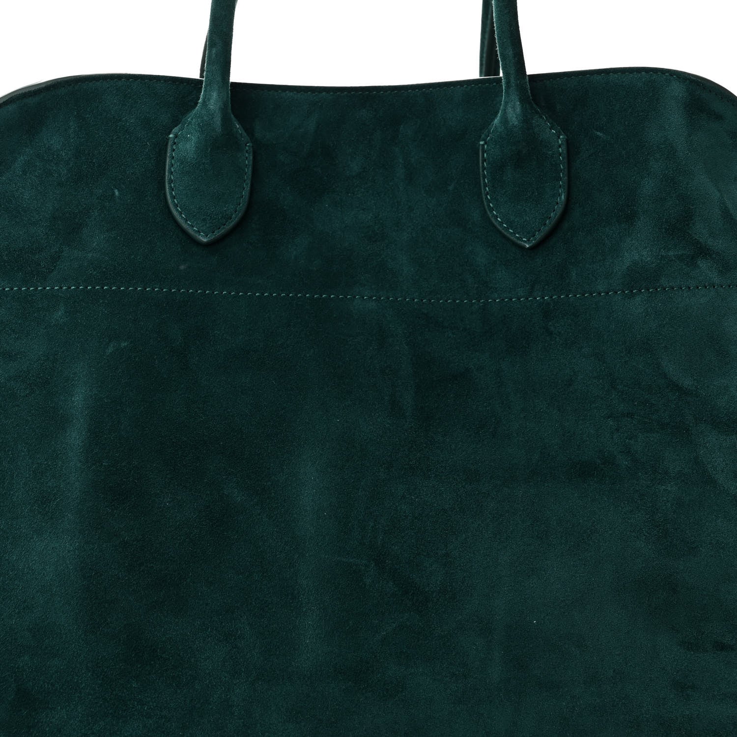 The Row Suede Soft Margaux 15 Teal Green 7 of 9