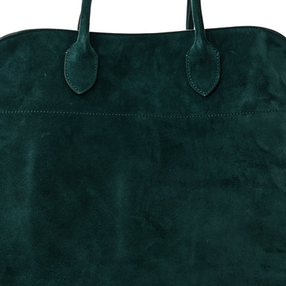 The Row Suede Soft Margaux 15 Teal Green 7 of 9