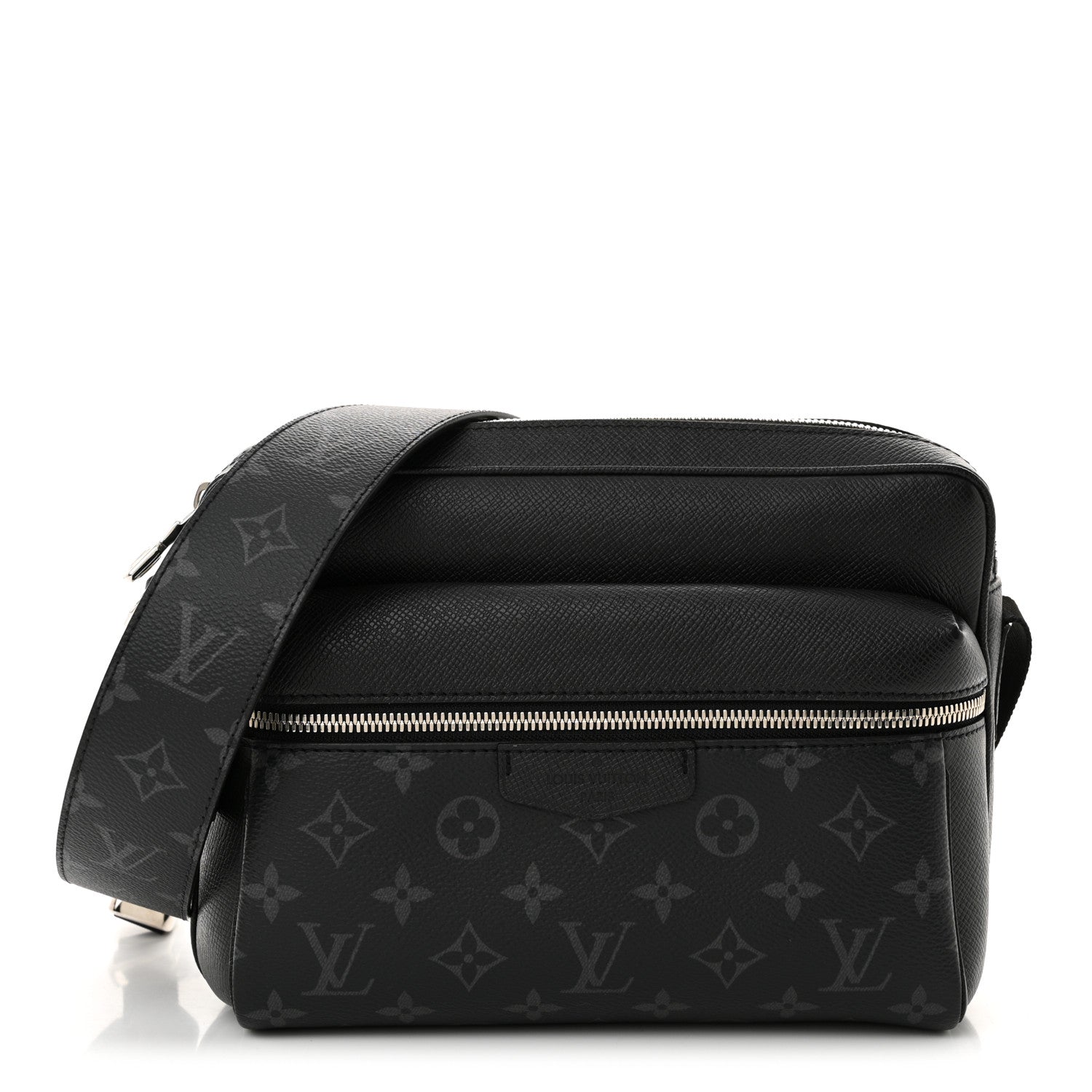 Louis Vuitton Taiga Monogram Eclipse Outdoor Messenger Black 1 of 12