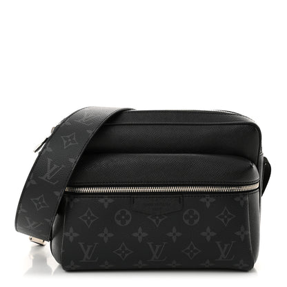 Louis Vuitton Taiga Monogram Eclipse Outdoor Messenger Black 1 of 12