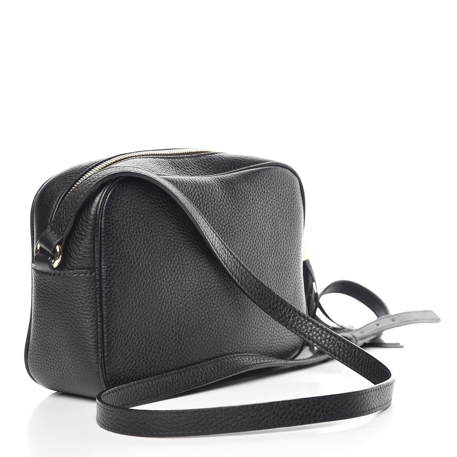 Gucci Pebbled Calfskin Small Soho Disco Bag Black 3 of 9