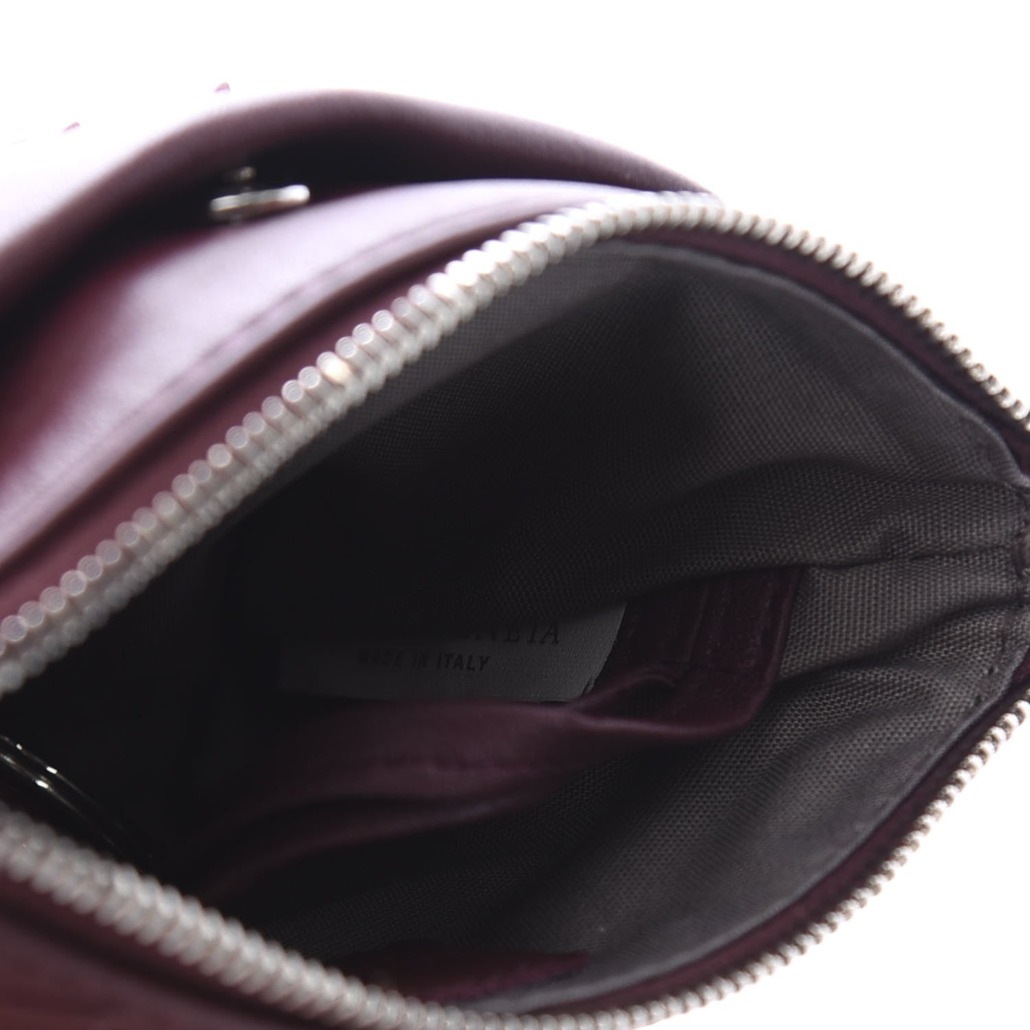 Bottega Veneta Nappa Intrecciato Key Holder Aubergine 6 of 10