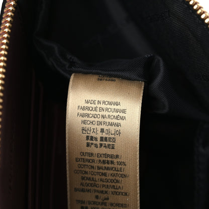 Burberry House Check Derby Peyton Crossbody Clutch Bag Russet Red 7 of 12