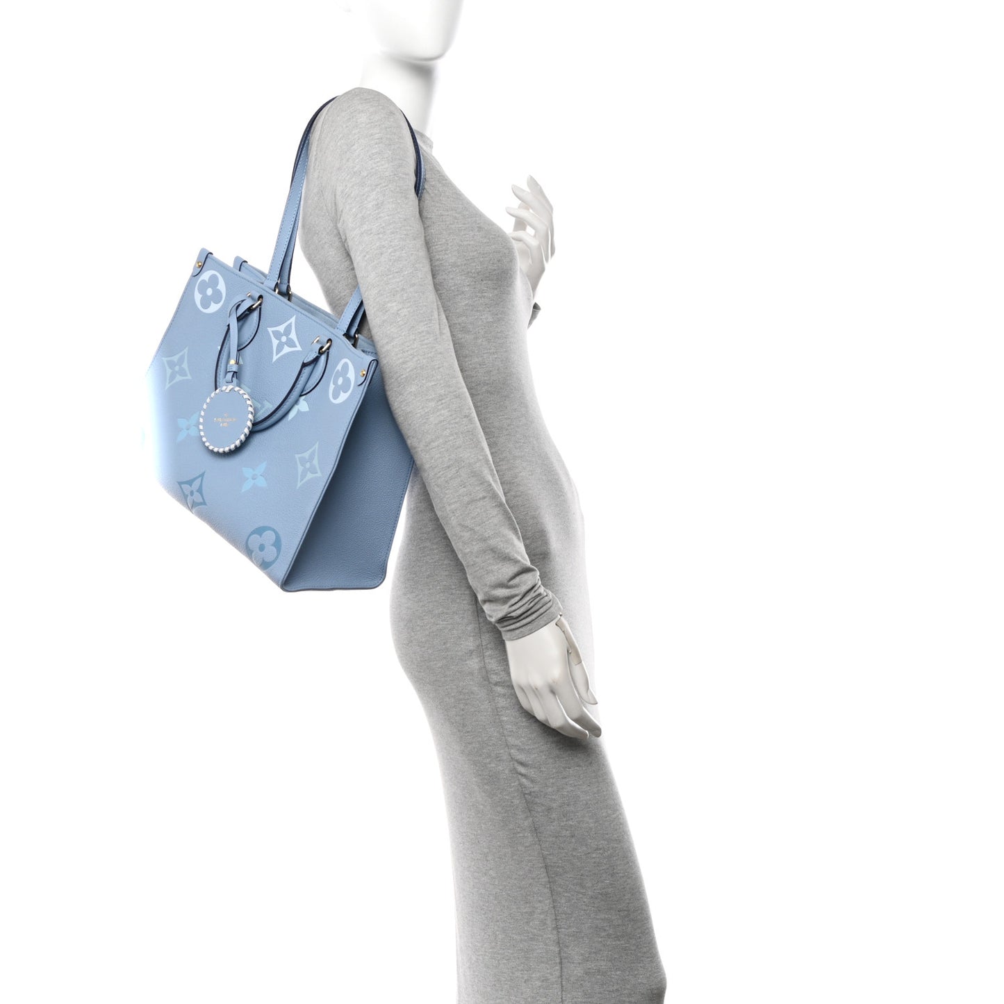 Empreinte Monogram Giant By The Pool Onthego MM Summer Blue