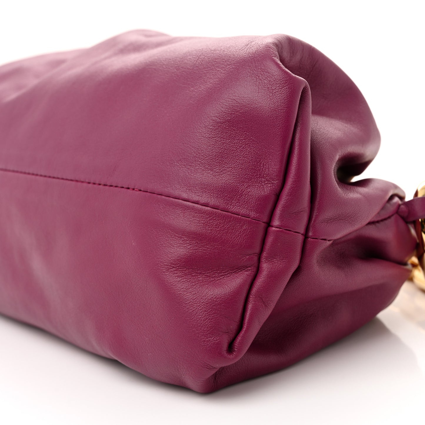 Calfskin The Pouch Chain Cinnabar