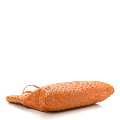 Bottega Veneta Nappa Intrecciato Fold Over Tote Topaz 5 of 12