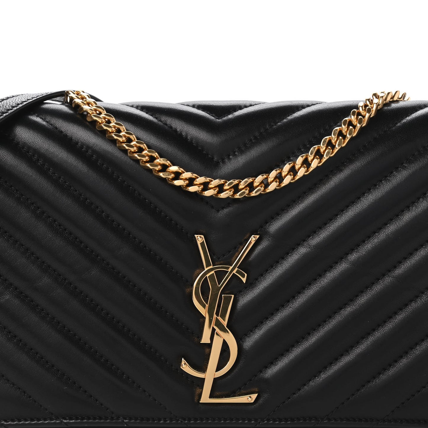 Lambskin Matelasse Monogram Kate 99 Black
