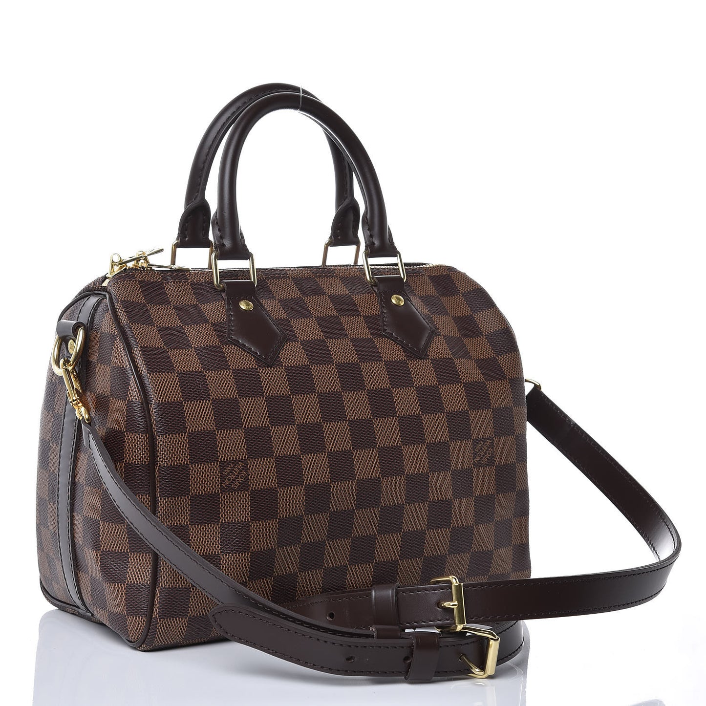 Damier Ebene Speedy Bandouliere 25