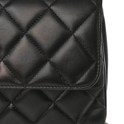 Chanel Lambskin Quilted Small Trendy CC Dual Handle Flap Bag Black 12 of 12