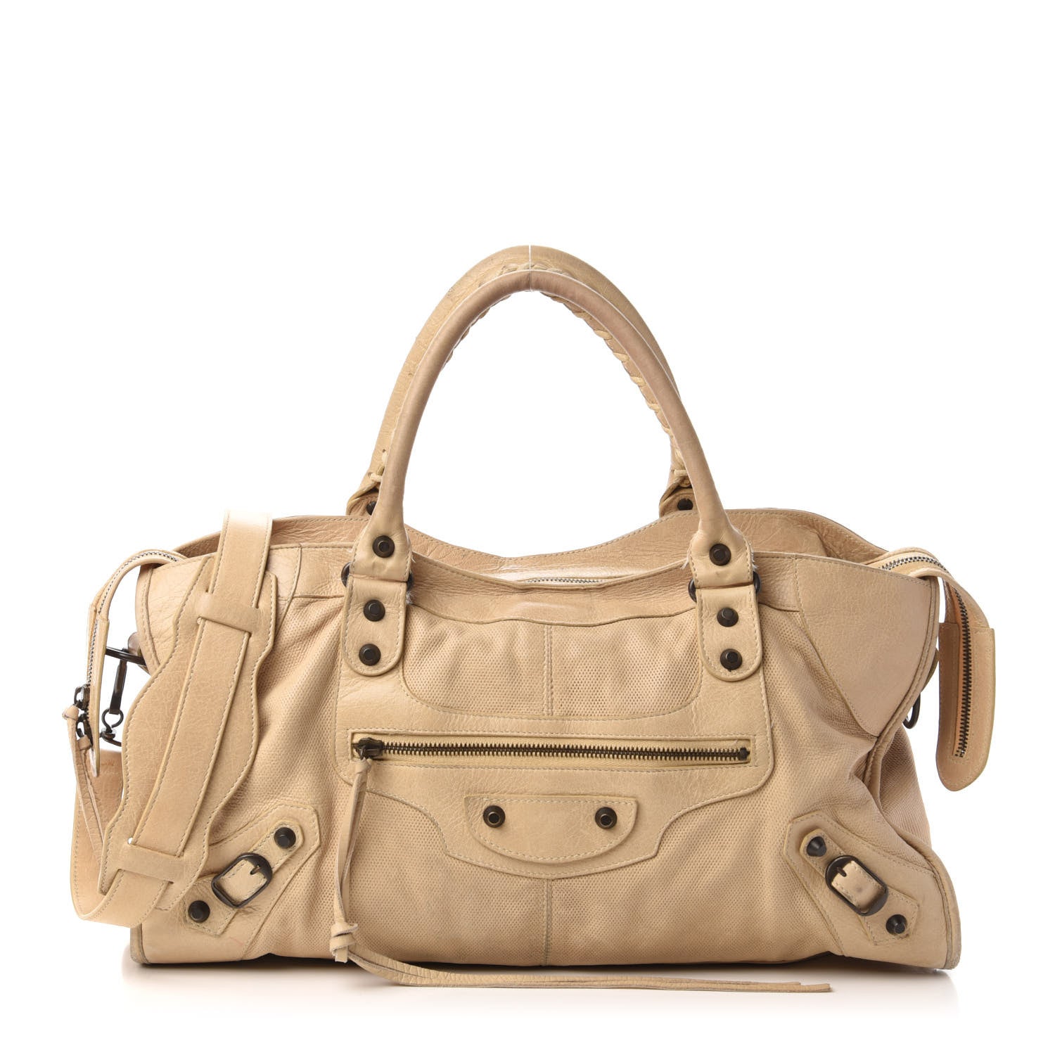 Balenciaga Agneau Classic Hardware Part Time Sahara 1 of 13