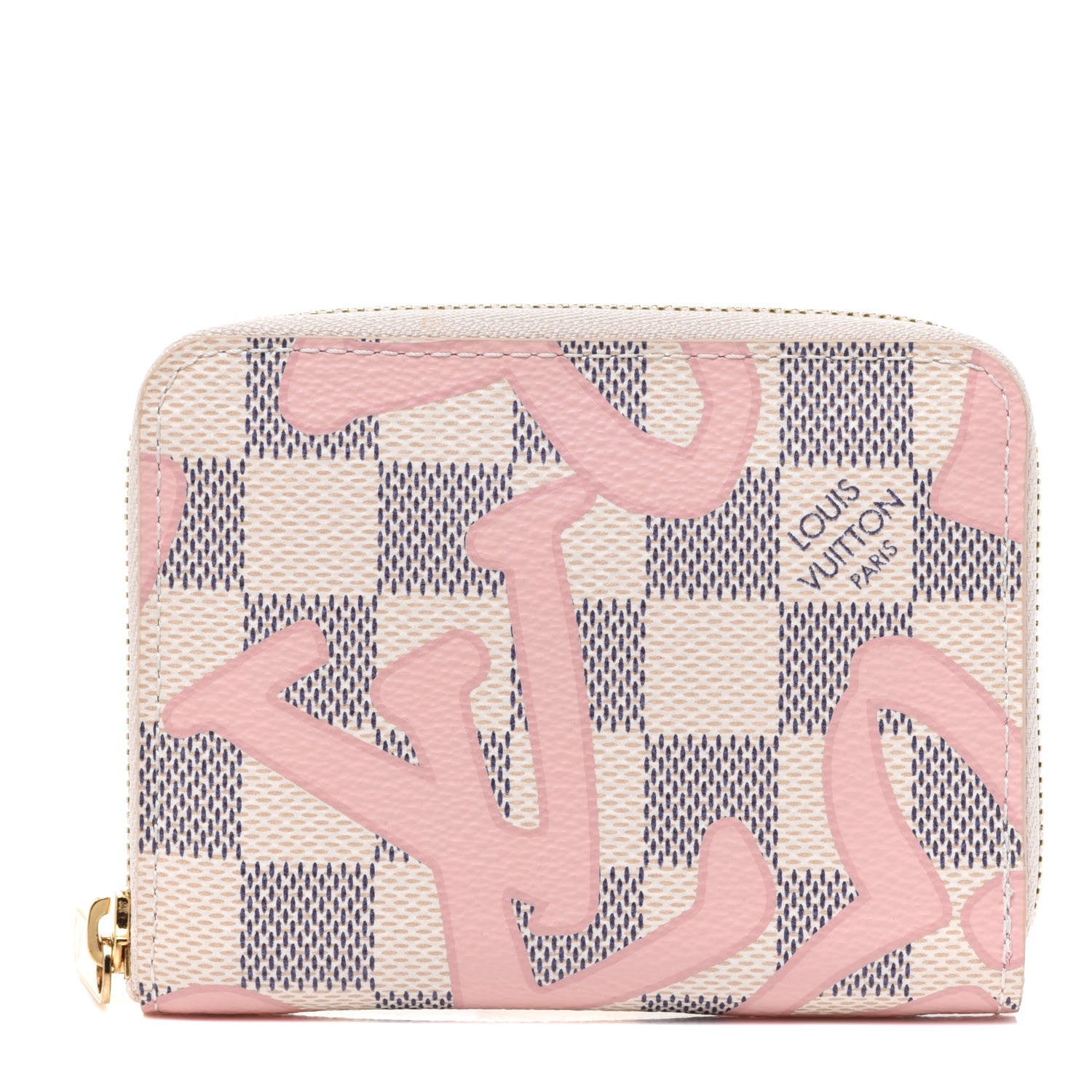 Louis Vuitton Damier Azur Tahitienne Zippy Coin Purse 1 of 6