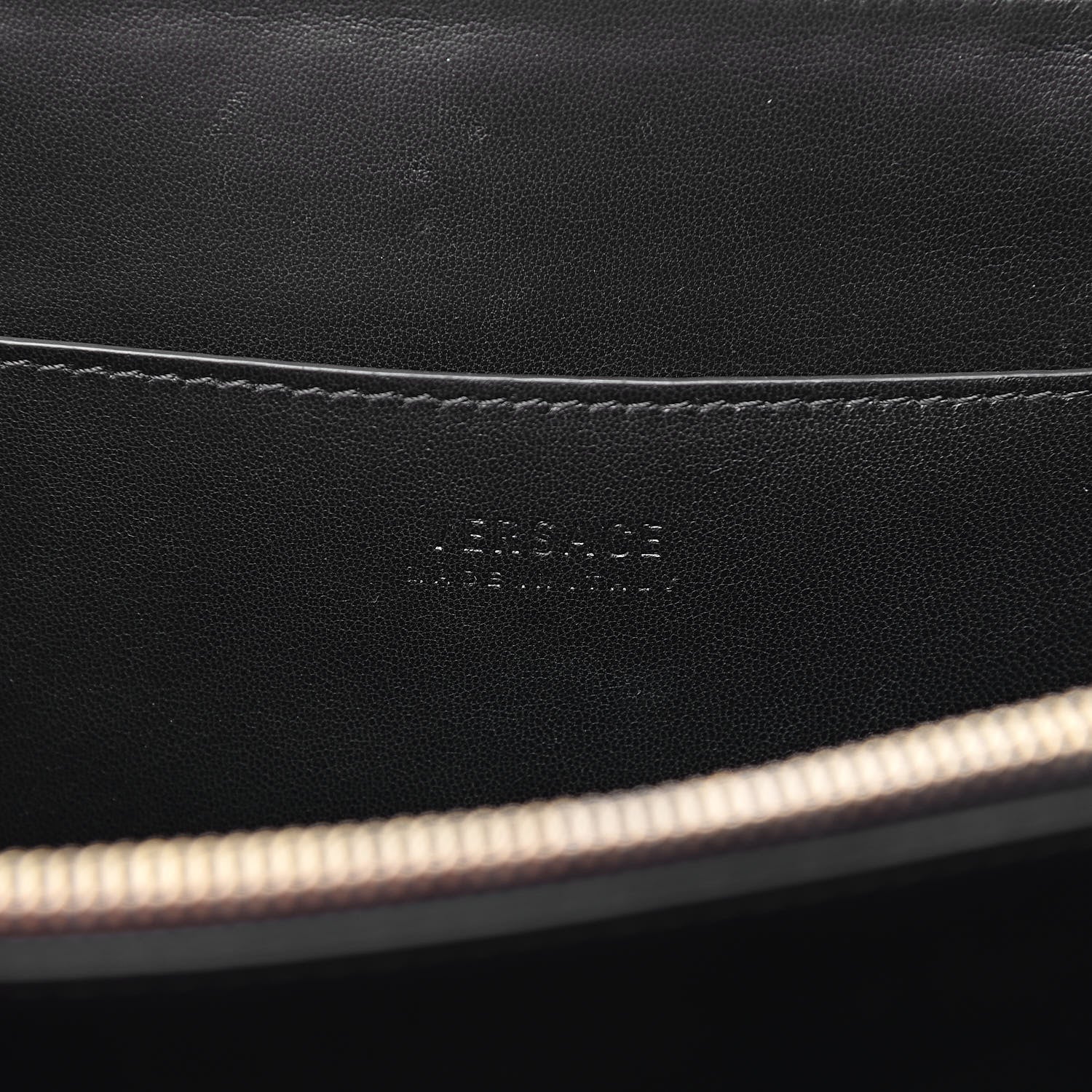 Versace Nappa Studded Medium DV ONE Satchel Black 6 of 13