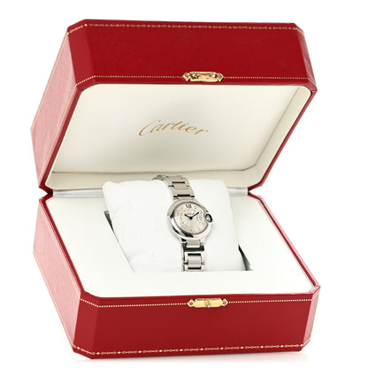 Cartier Stainless Steel Diamond 28mm Ballon Bleu De Cartier Quartz Watch 6 of 6