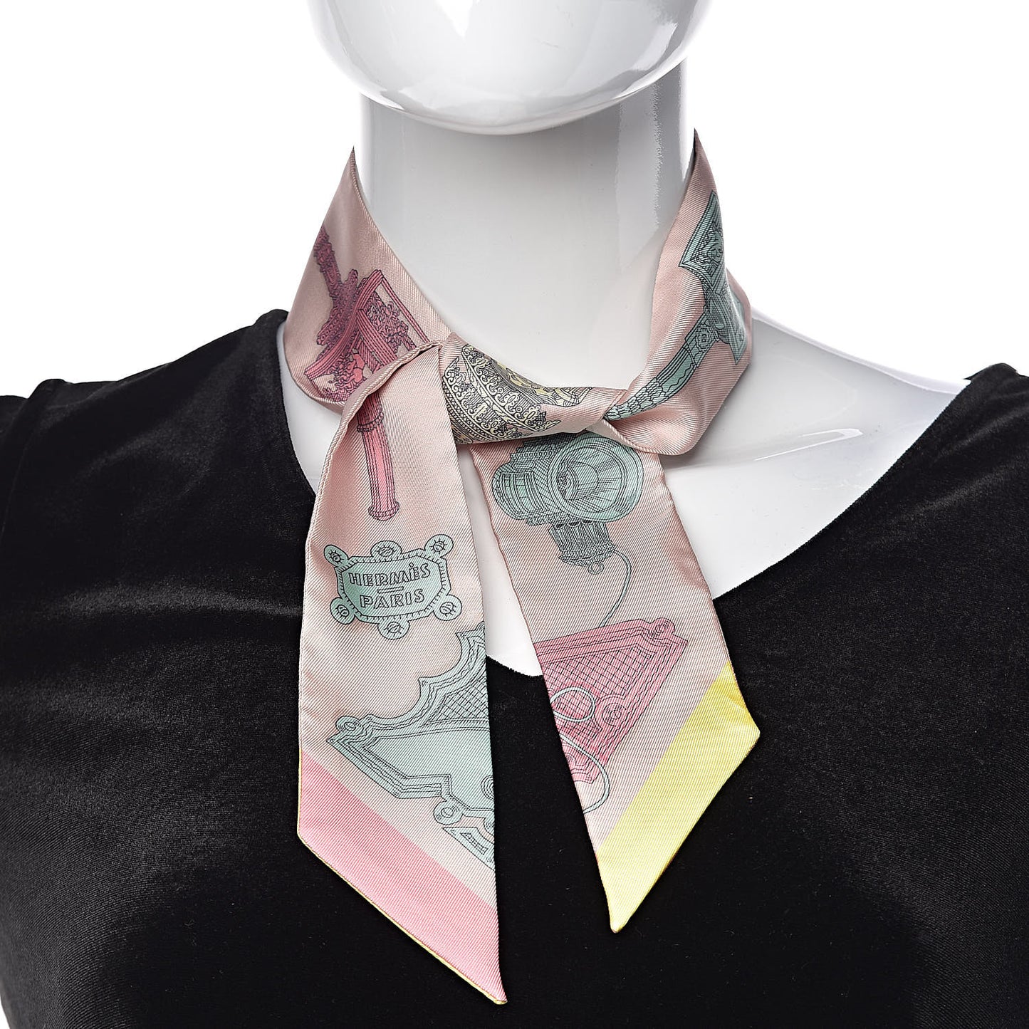 Silk Merveilleuses Lanternes Twilly Beige Rose Vert De Eau Jaune
