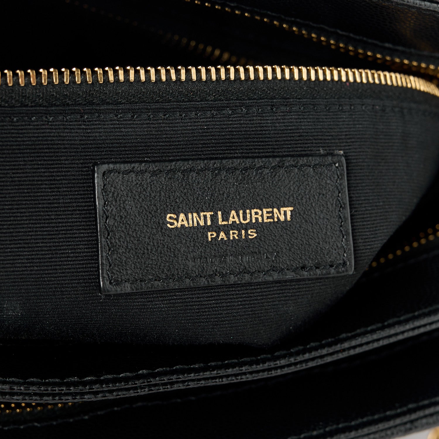 Saint Laurent Grain De Poudre Matelasse Chevron Small Tribeca Shopping Bag Black 7 of 11