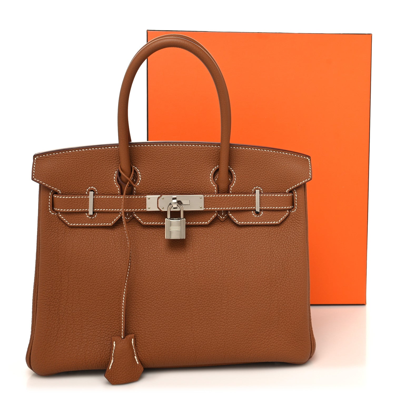 Hermes Togo BIRKIN 30 Gold 13 of 13