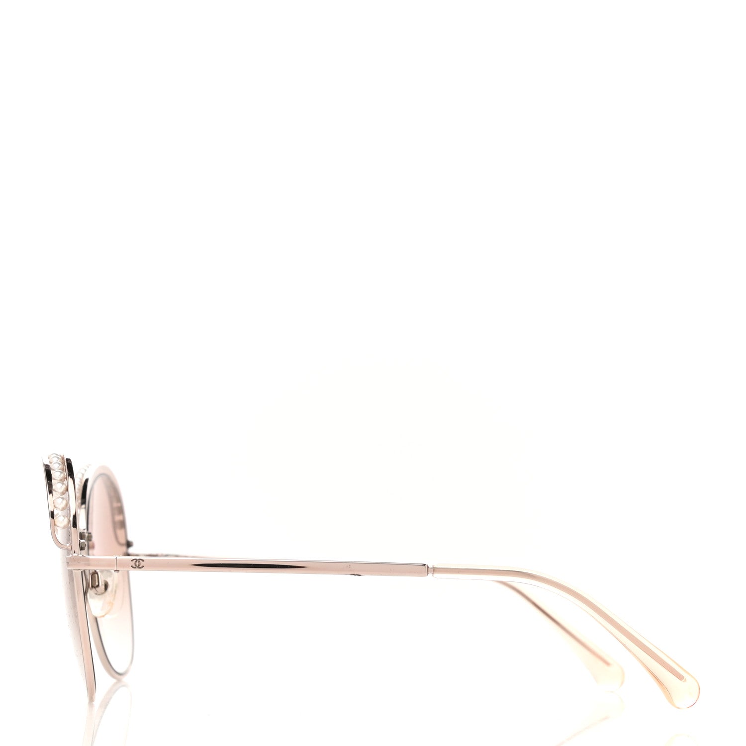 Chanel Pearl Butterfly Sunglasses 4246-H Brown 2 of 7