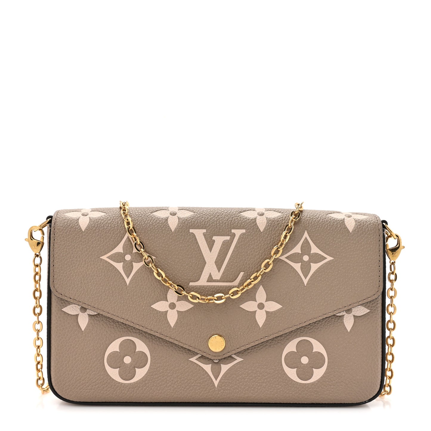 Empreinte Monogram Giant Felicie Pochette Tourterelle Creme