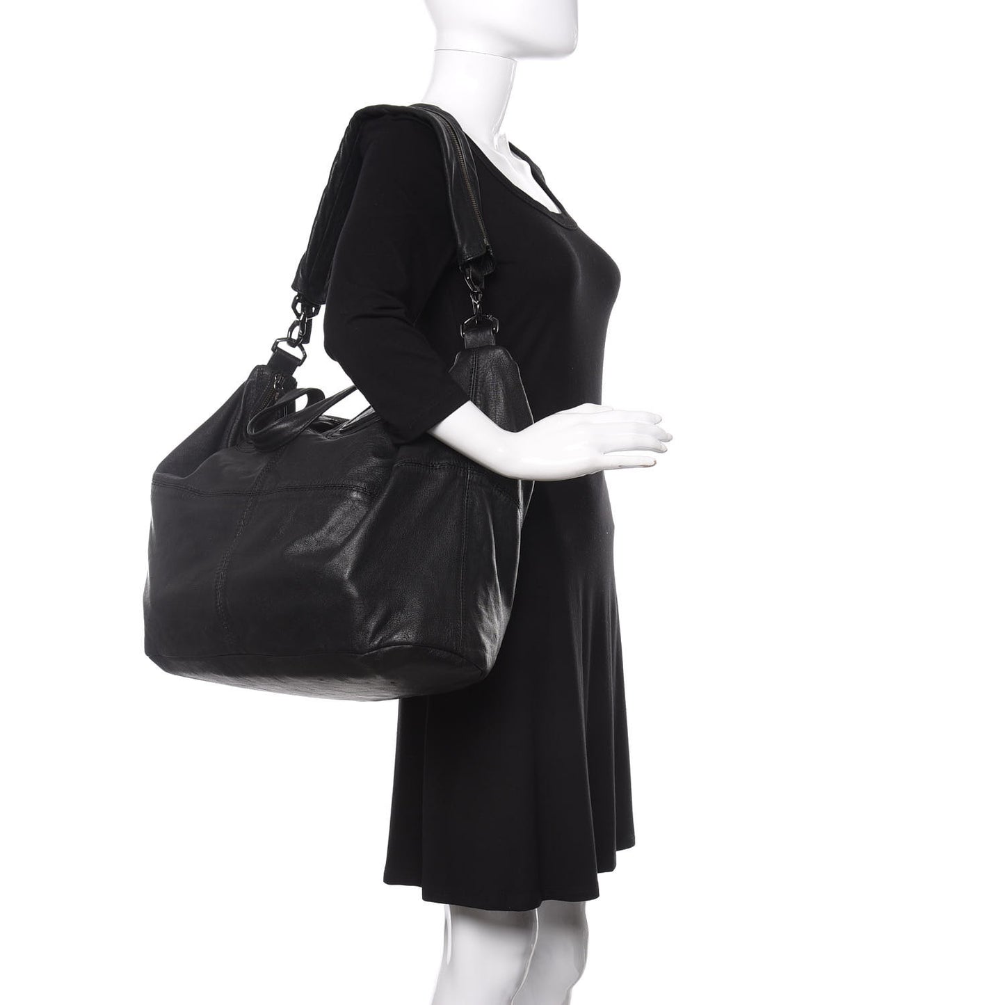Lambskin Maxi Nightingale Black
