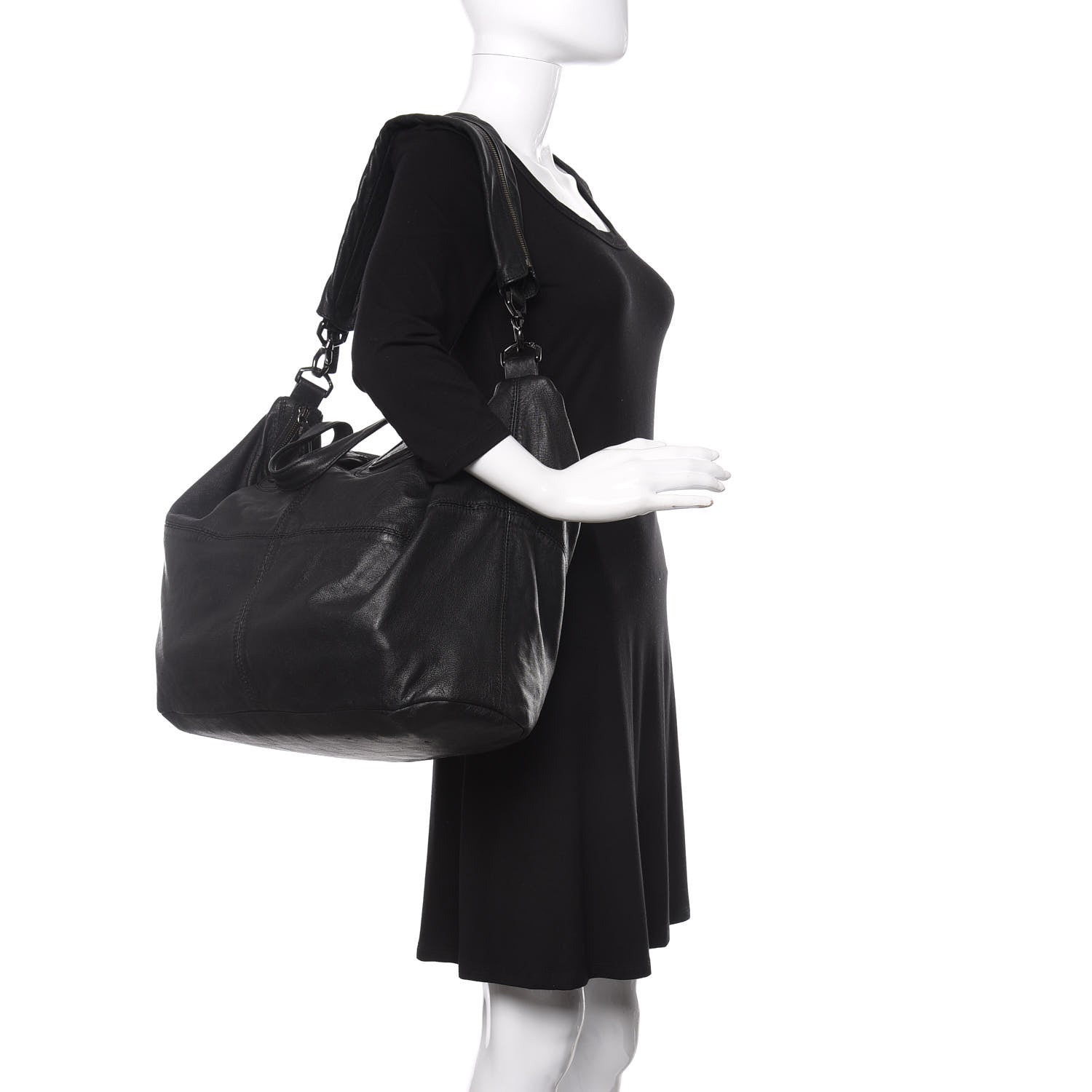 Givenchy Lambskin Maxi Nightingale Black 2 of 19