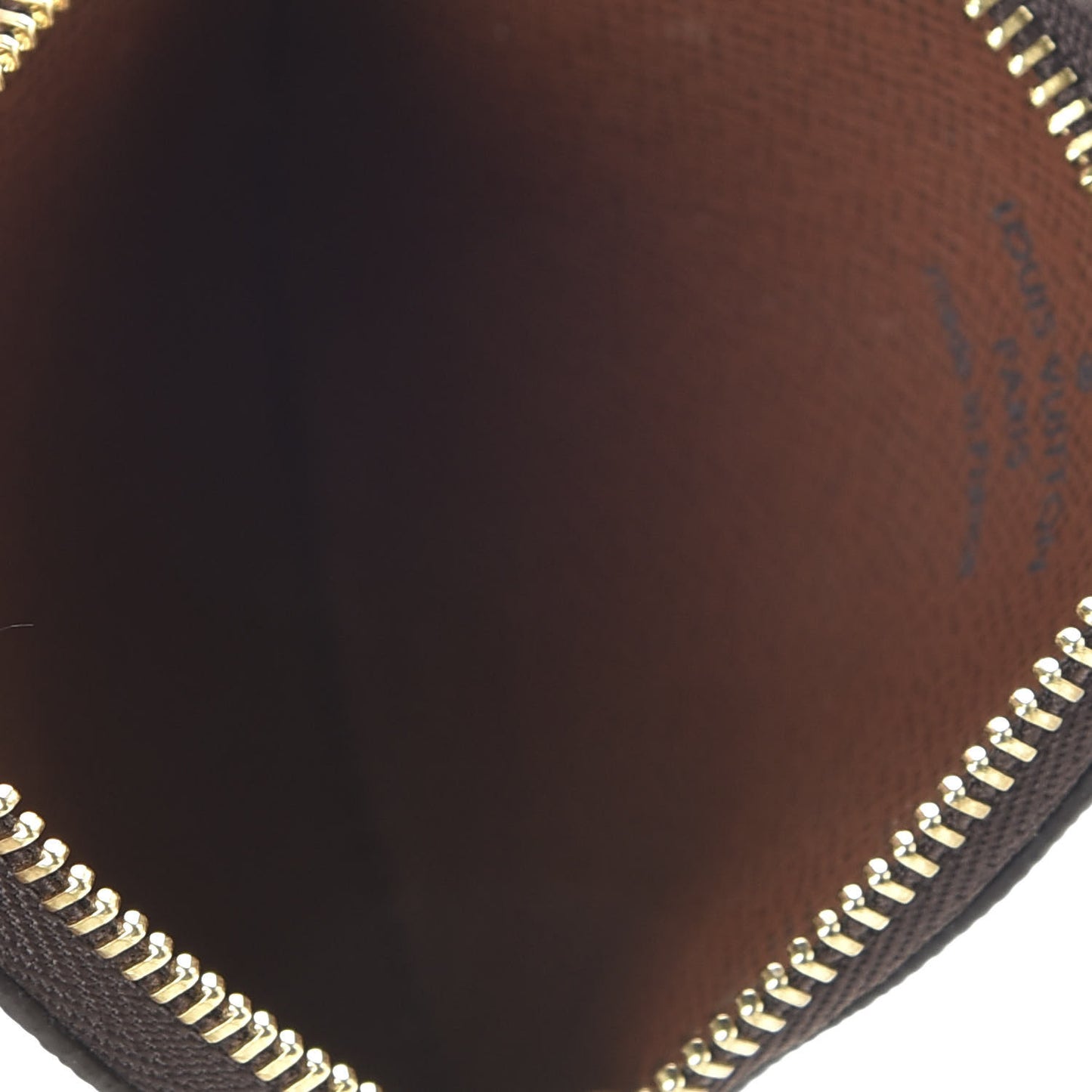 Monogram Round Coin Purse
