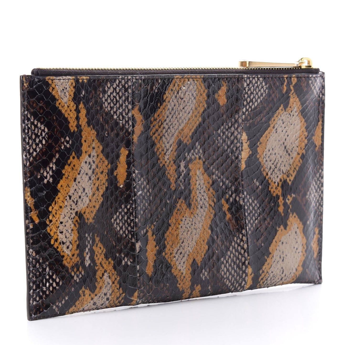 Elaphe Pouch Beige Grano