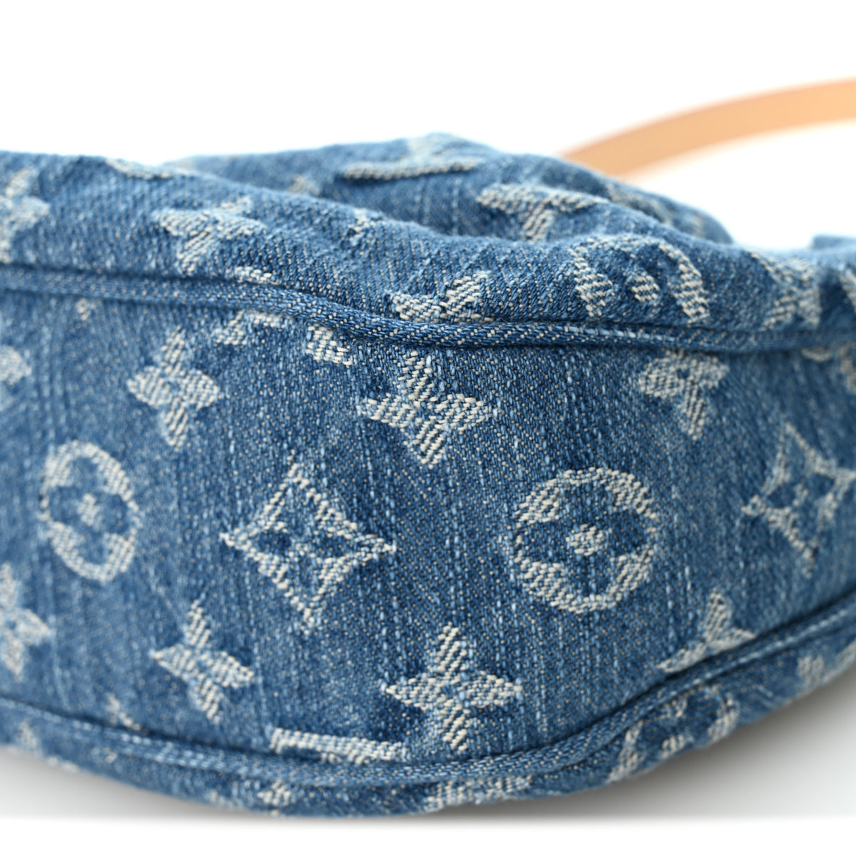 Louis Vuitton Monogram Denim Pochette Valley Blue 9 of 9