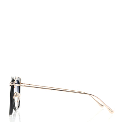 Tom Ford Charlotte Sunglasses TF657 Blue Havana 3 of 8