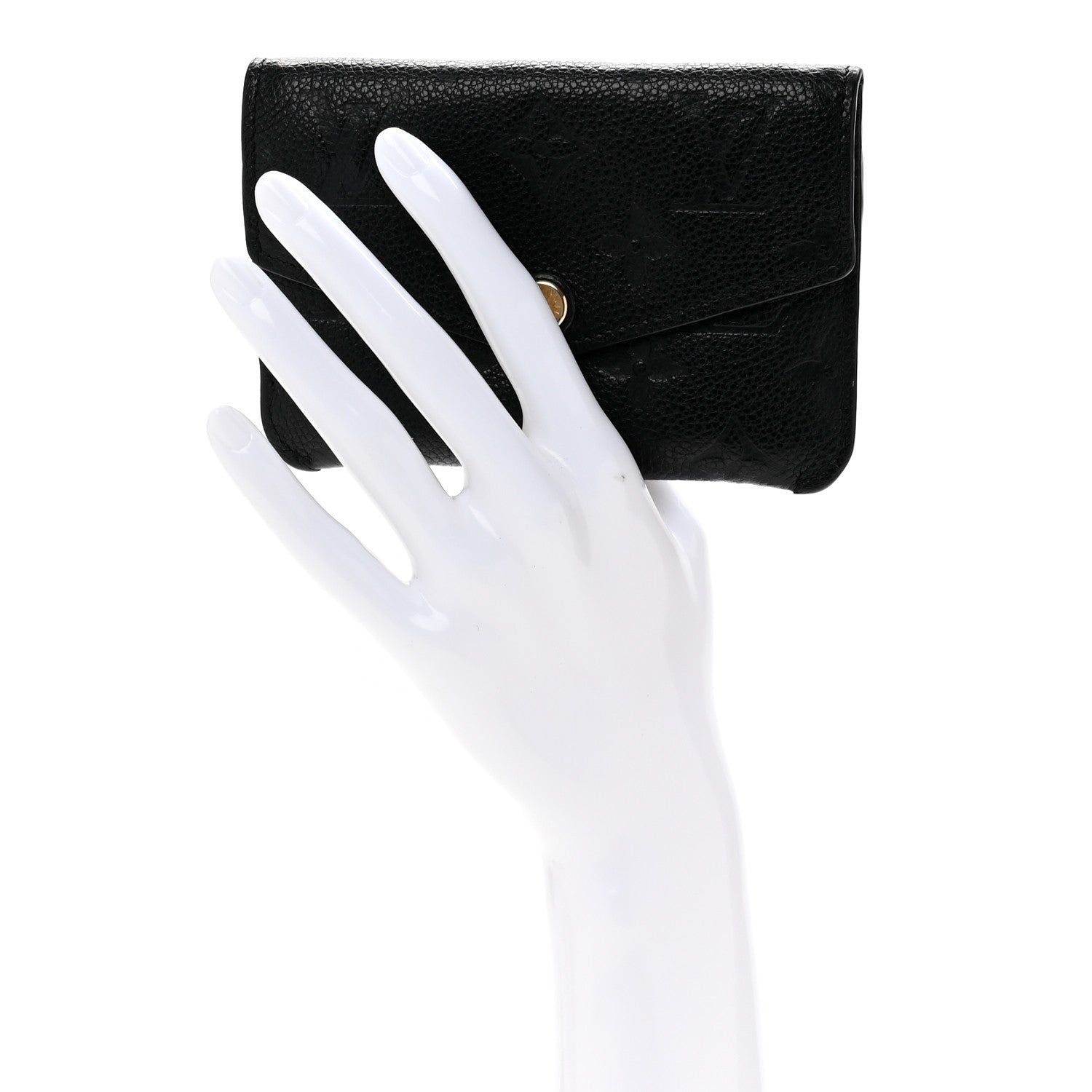 Louis Vuitton Empreinte Key Pouch Black 2 of 10