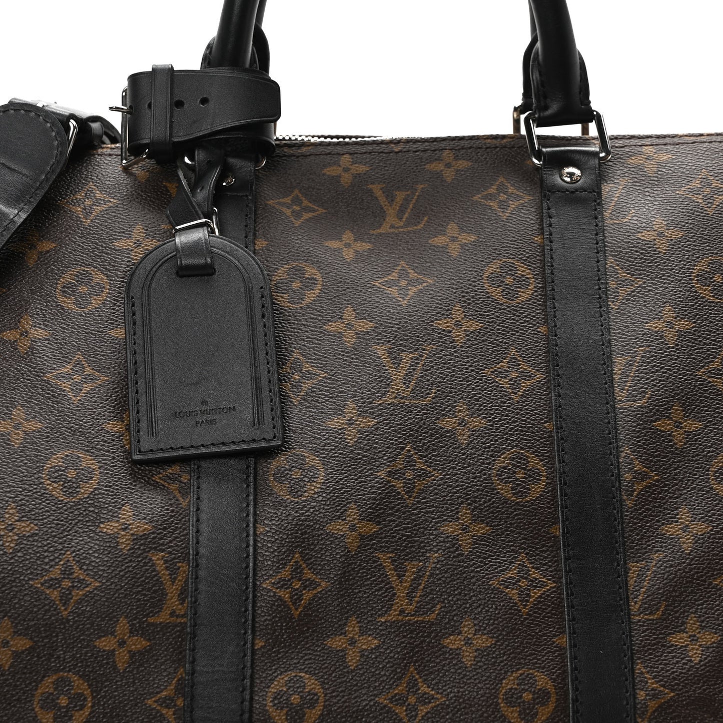 Monogram Macassar Keepall Bandouliere 55