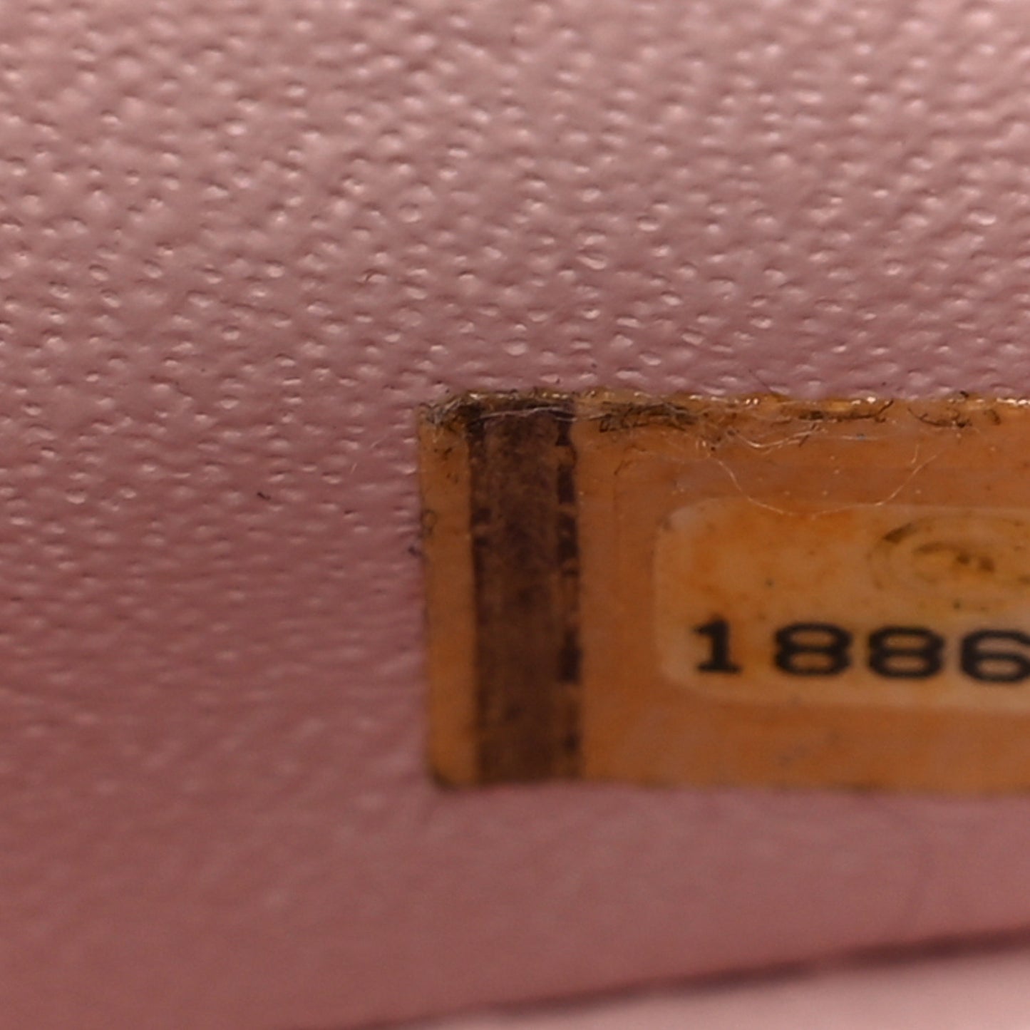 Caviar Quilted Mini Rectangular Flap Light Beige