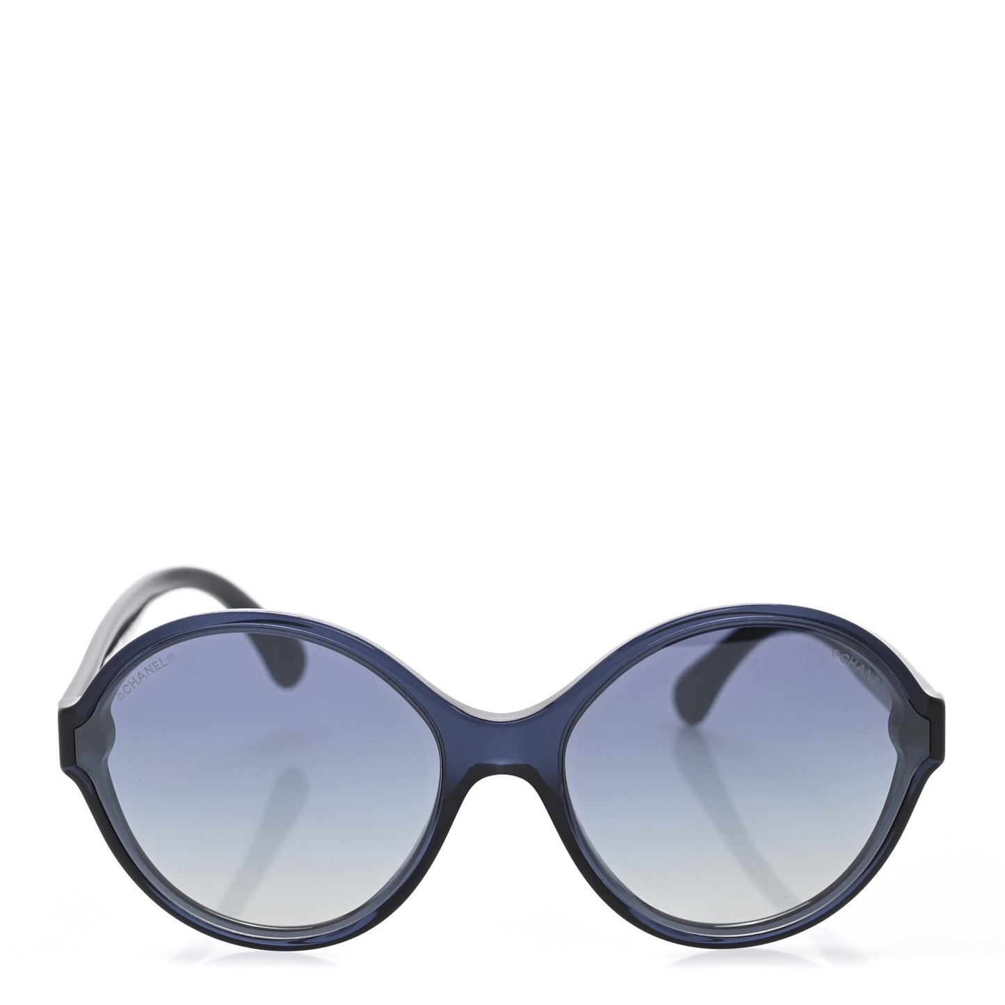 Acetate Polarized Round CC Sunglasses 5387 Blue