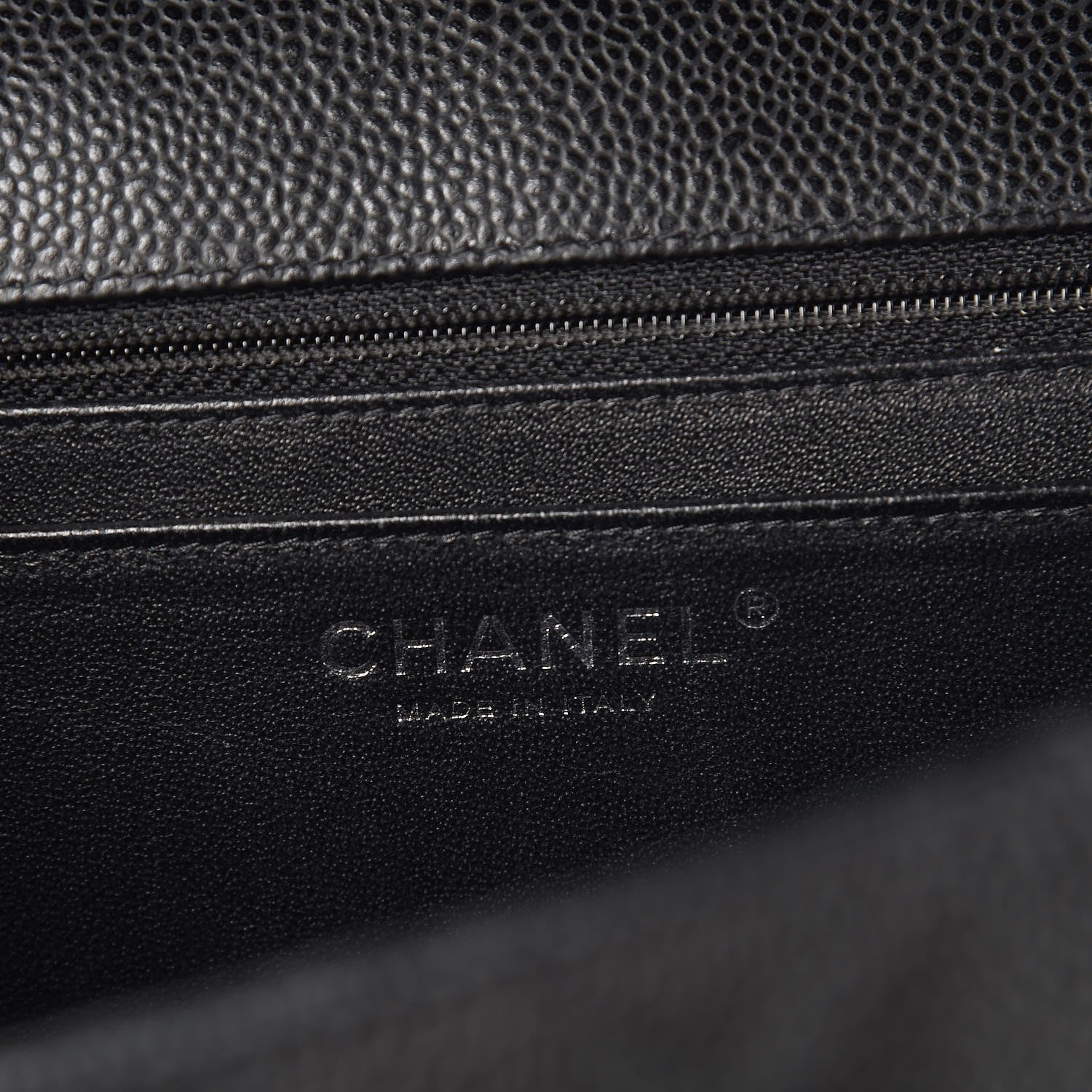 Chanel Caviar Quilted Maxi Single Flap Black 6 of 9