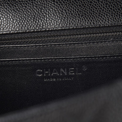 Chanel Caviar Quilted Maxi Single Flap Black 6 of 9