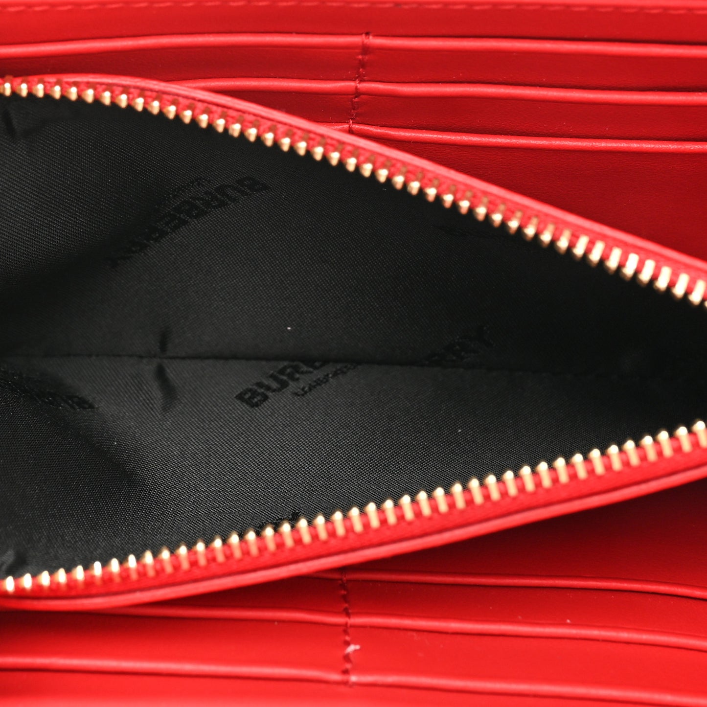Soft Grain Elmore Zip Around Wallet Red