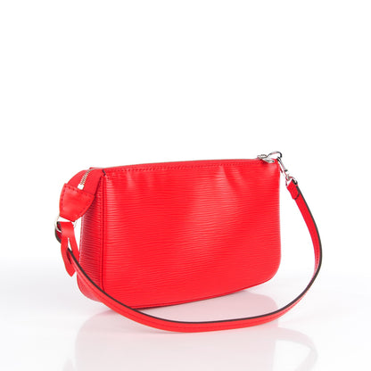 Louis Vuitton Epi Pochette Accessories NM Coquelicot 3 of 7
