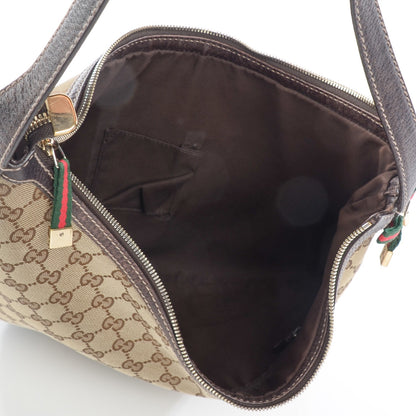 Gucci Monogram Large Princy Hobo Dark Brown 5 of 9