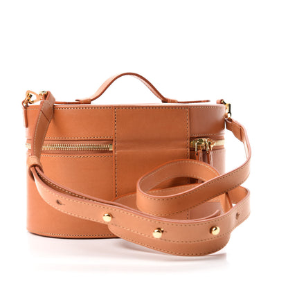 Mansur Gavriel Calfskin Train Case Crossbody Cammello 3 of 13
