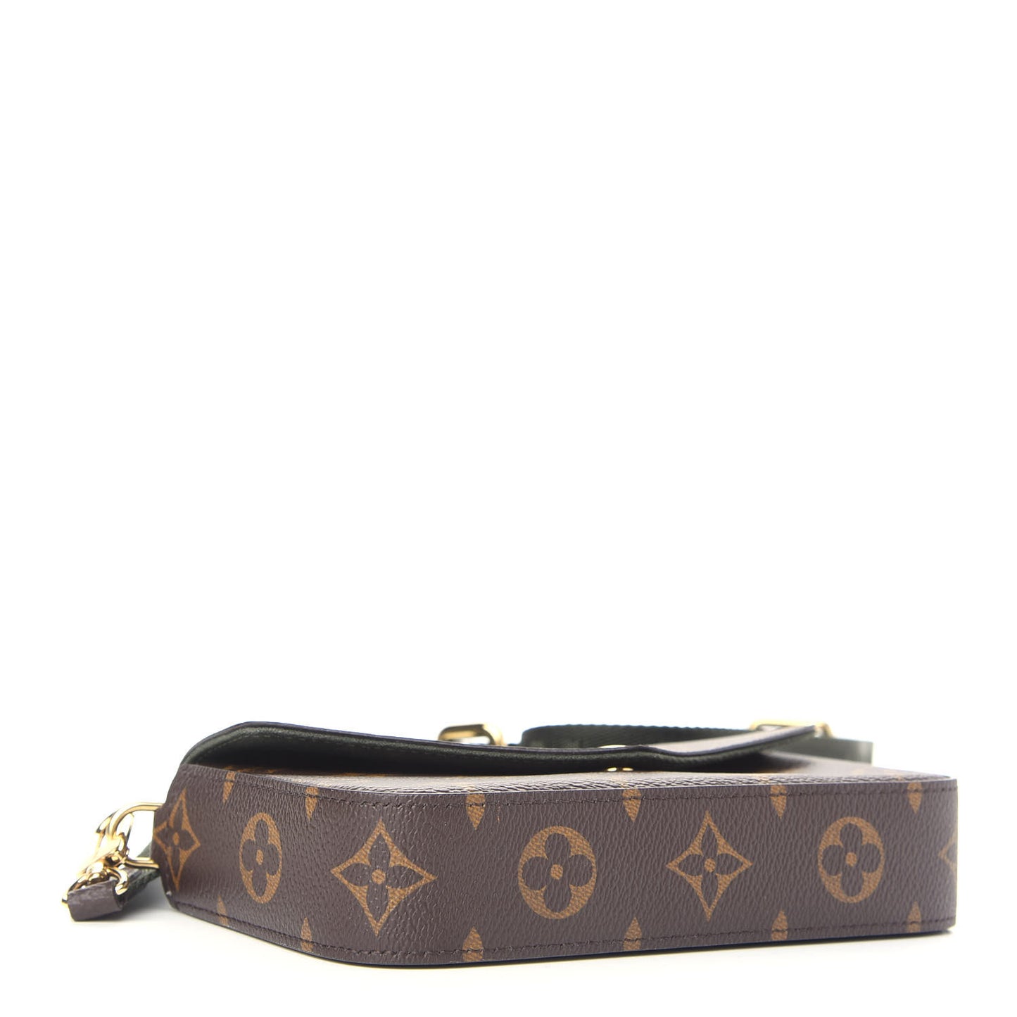 Monogram Felicie Strap & Go Kaki