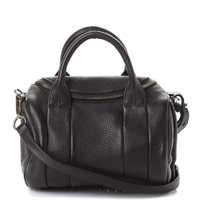 Alexander Wang Pebbled Lambskin Rockie Brown Gold Hardware 1 of 10